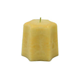 Fragrance Scented Candle Long Burning – Yellow (6.5 X 6.5 X 9cm)