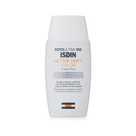 ISDIN FOTO ULTRA 100 ACTIVE SUNSCREEN UNIFY FUSION FLUID COLOR 50 ML - Shop N Save
