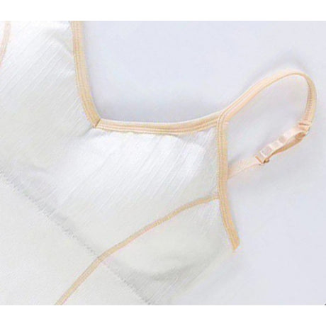 Women Fashion Top Tube Top Bra Cotton - White - Shop N Save
