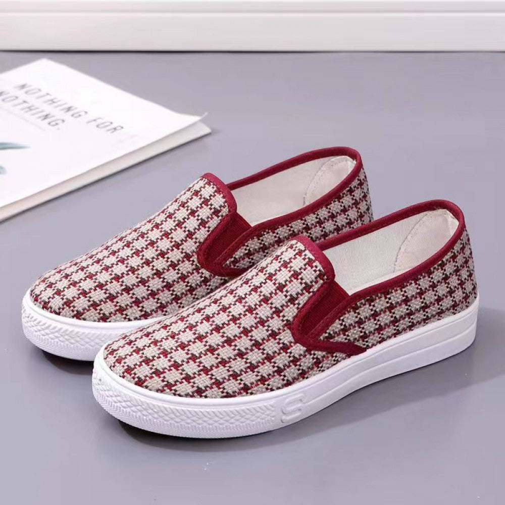 Sneakers for Men And Women Lightweight Breathable Non-Slip Soft And Comfortable Shoes For Walking Running Jogging Exercise Gym and Outdoor Office Shoes - Red