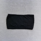 Strapless Soft Crop Slim Chest Bra Women - Black - Shop N Save