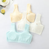 Soft Cotton Printed Bra For Women - White - Shop N Save