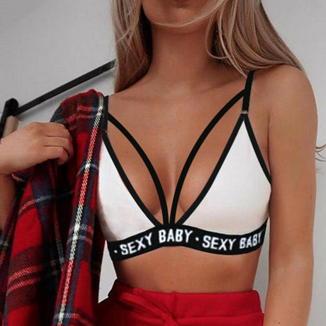 V Neck Bikini Set Beachwear For Women - White - Shop N Save