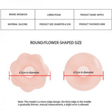 Nipple Silicone Cover Anti-Bump Chest Pads For Women - Rounded - Shop N Save