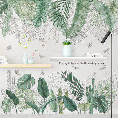 Plant Flower Wall Decoration Wall Sticker