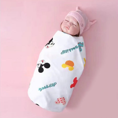 Mickey Mouse Newborn Baby Bag Pure Cotton Thin Section Towel - Shop N Save