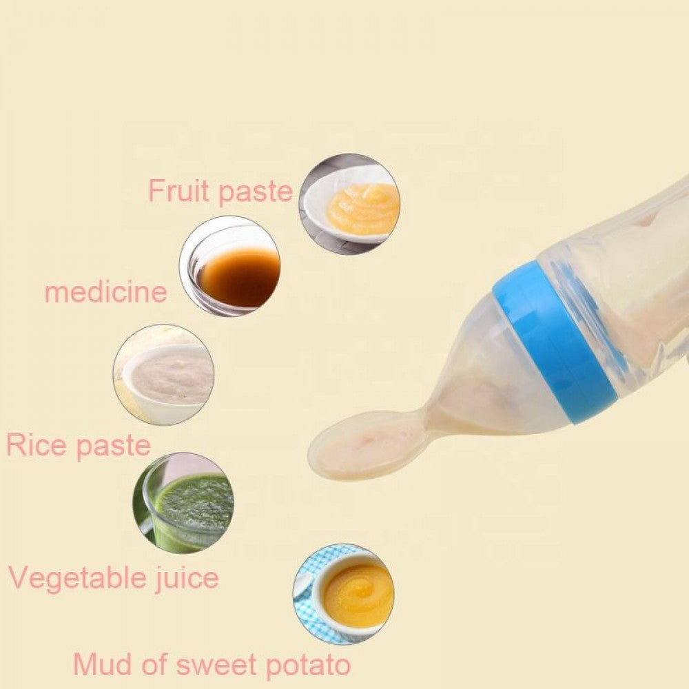 New Born Silicone Soft Feeding Spoon - Shop N Save