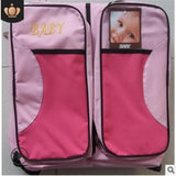 Multi-Functional Large-Capacity New Born Bag Out Portable Travel Bed - Pink - Shop N Save