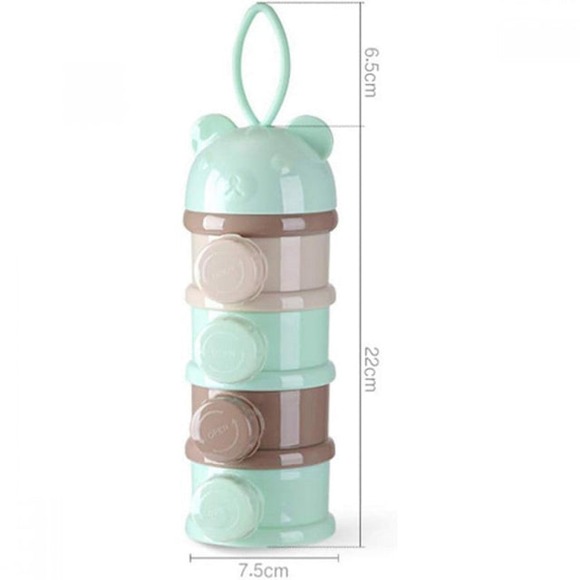 Portable New Born Milk Powder Multi-Layer Food Supplement Box - Shop N Save