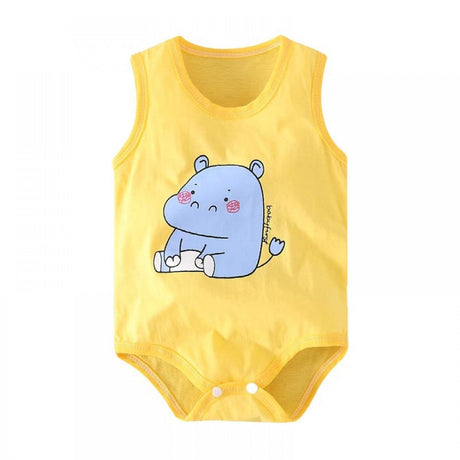 Summer Infant Jumpsuit New Born Baby Romper - Yellow - Shop N Save