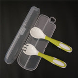 Bendable Spoon New Born Fork Tableware Twist Fork - Pink - Shop N Save