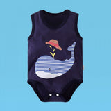 Summer Infant Jumpsuit New Born Baby Romper - Blue - Shop N Save