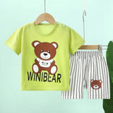 Fashion Short Sleeve T Shirts Cotton Shirts New Born Matching Set - Shop N Save