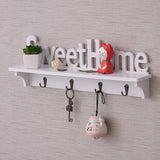 Wall decoration English alphabet wall hanging rack