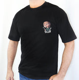 Snoop Dag Art Collective New Premium Sleeve Men`s T-shirt (Black)