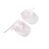 Anti-Scratch Cotton Adjustable New Born Protective Gloves - Shop N Save