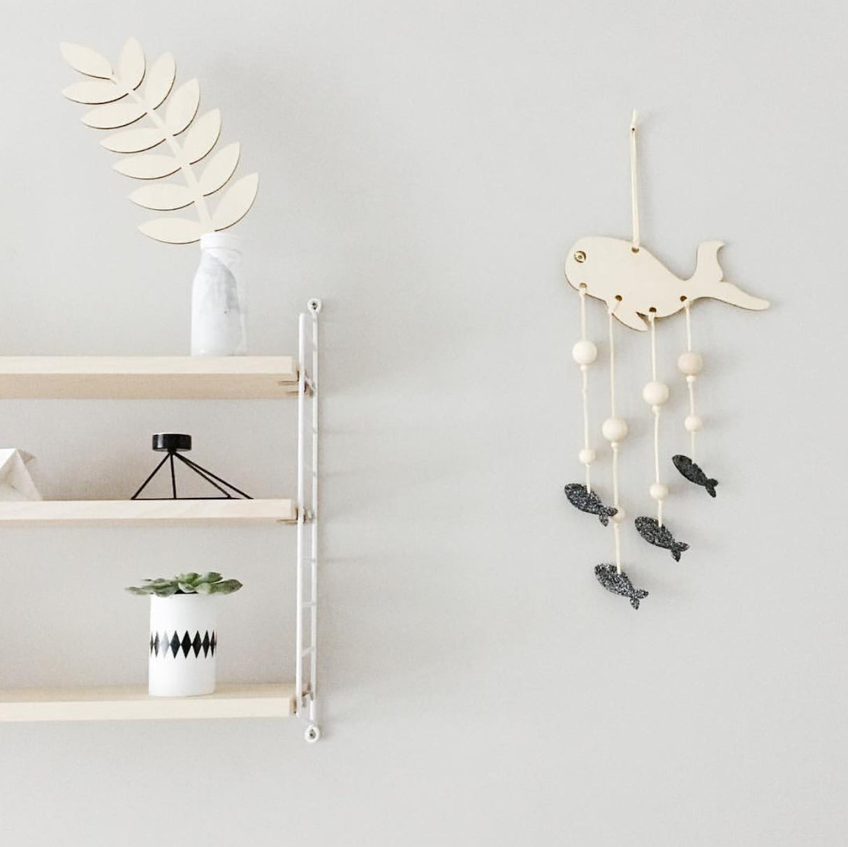 Wall chip decoration
