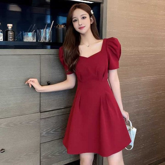 Floral Maxi Dress Women - Beach Chiffon Floral Dress Casual Women V-Neck Short Sleeve Party Maxi Dress - White
