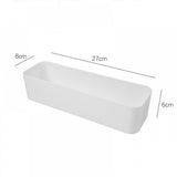 Wall Adhesive Multipurpose Holder Rack - White