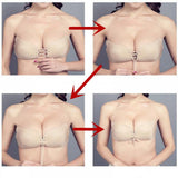 Pair Adhesive Invisible Backless Sticky Seamless Push Up Strapless Bra Skin - Shop N Save