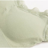 Lace Push Up Sports Padded Bras For Women - Khaki - Shop N Save