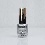Fashion Plus Nail Polish: Sparkling Silver Glitter for Dazzling Nails(13)