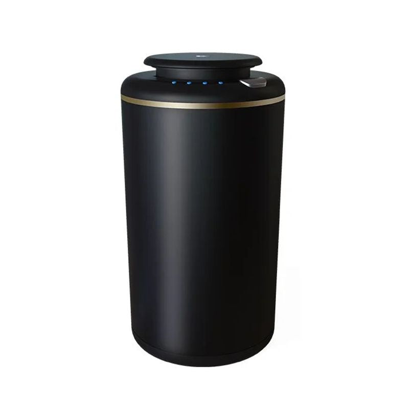 Car Aroma Diffuser A601 - 10 ML (Matt Black) with direct USB connector only & four timers. Coverage up to 10 m3