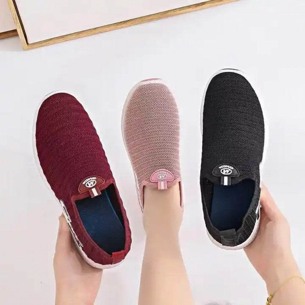 Sneakers for Women Lightweight Breathable Non-Slip Soft And Comfortable Shoes For Walking Running Jogging Exercise Gym and Outdoor Office Casual Shoes - Red