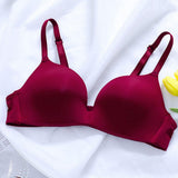 European Style Seamless Soft Women Bra - Purple - Shop N Save