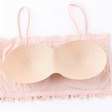 Women Bralette Padded Fashion Tube Top - White - Shop N Save