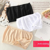 Top Solid Breathable Strapless Bra For Women - White - Shop N Save