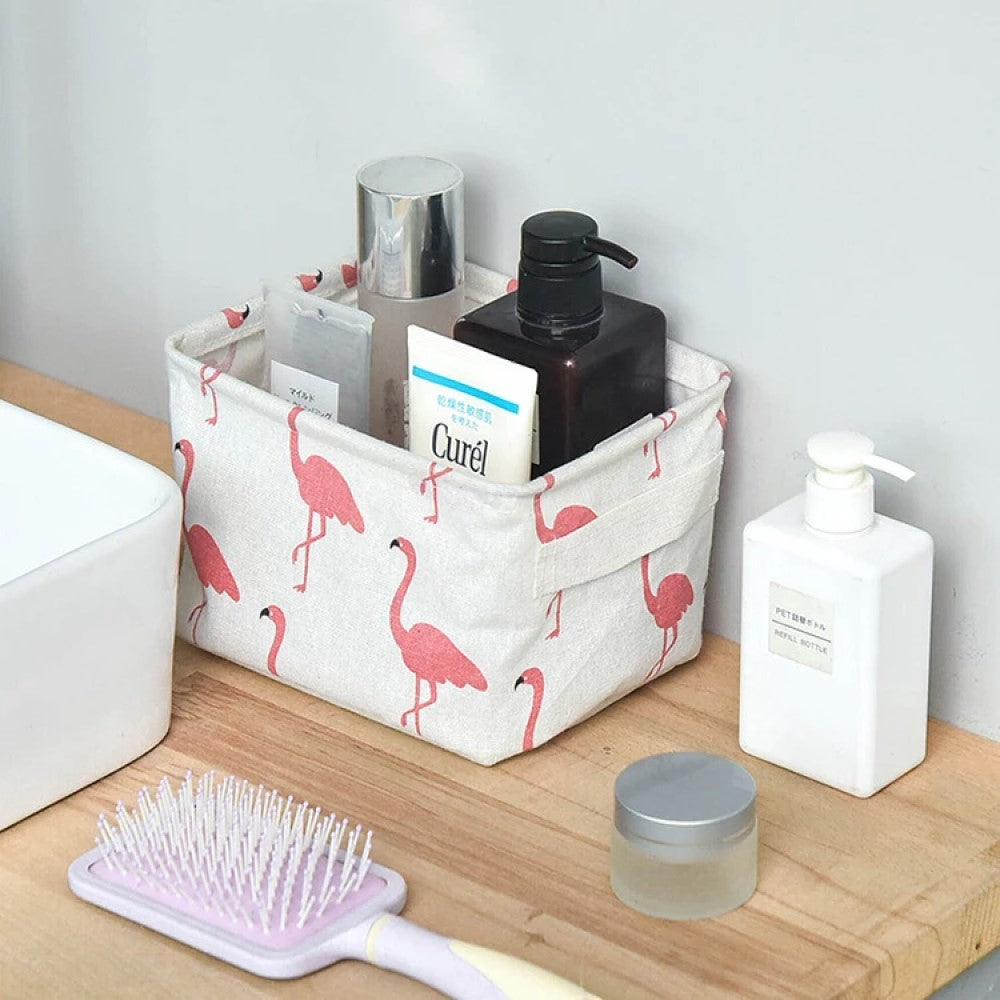 Desktop Waterproof Cosmetic Storage Organizer - black