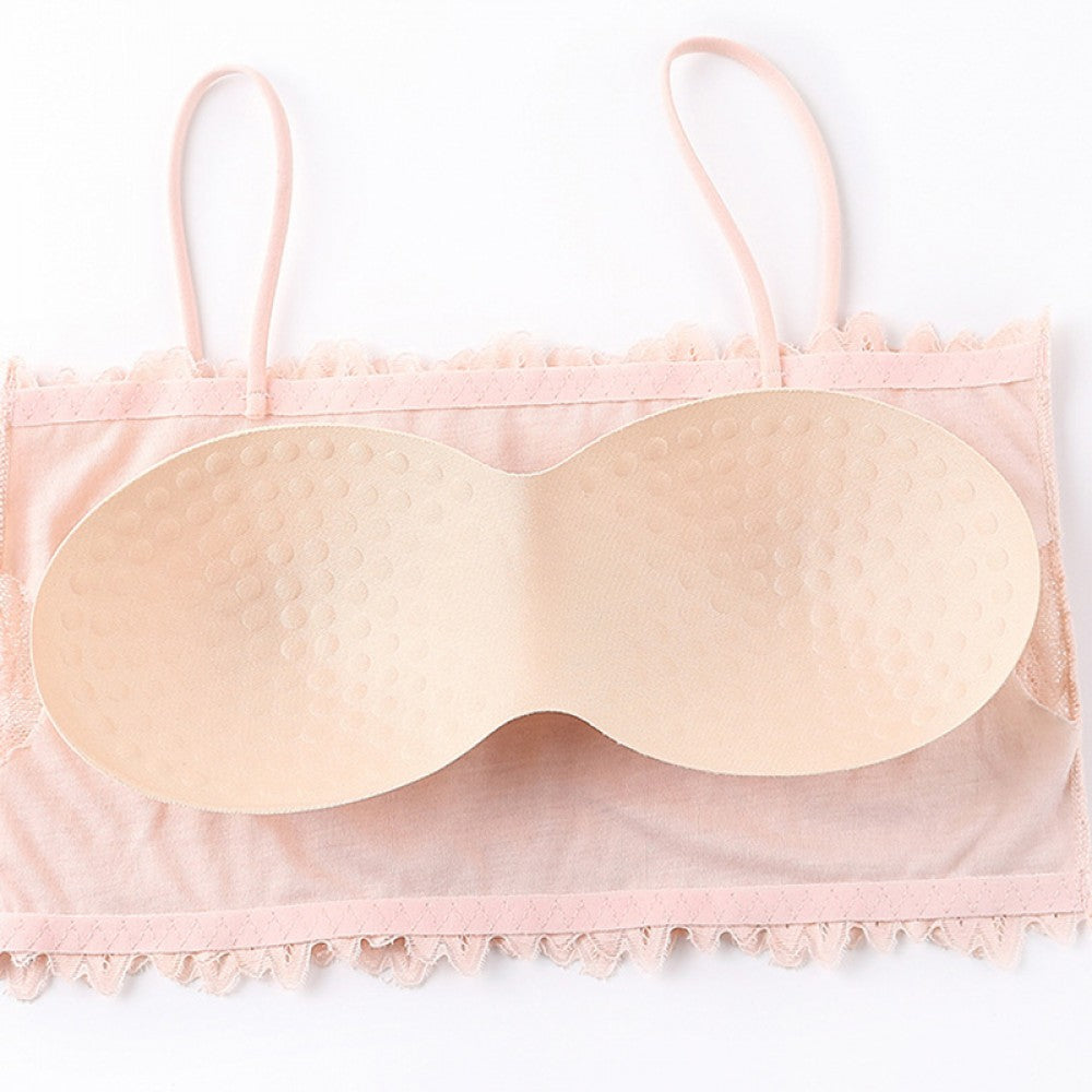Women Bralette Padded Fashion Tube Top - Red - Shop N Save