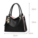 Wine Red Leather Handbag: Stylish, Spacious, Elegant, Versatile Chic - Shop N Save