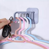 Fashion Creative Seamless Punch-free Adhesive Hook - White