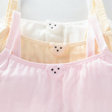 Girl Student Small Sling Pure Cotton Youth - White - Shop N Save