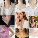 Dainty Teardrop Necklace: Sterling Silver, Minimalist Fashion, Adjustable Chain - Shop N Save