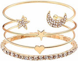 Crystal Multilayer Charm Bracelets - Latest Fashion for Women - Shop N Save