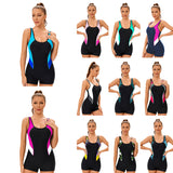 Sleeveless Modest One-Piece Womens Swimsuit