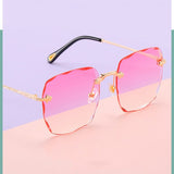 Girls Fashion Suqare Gradient Sunglasses - Light Purple - Shop N Save