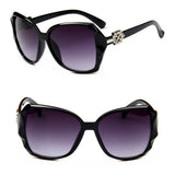 Ladies Big Frame Fashion Wild Sunglasses - Black - Shop N Save