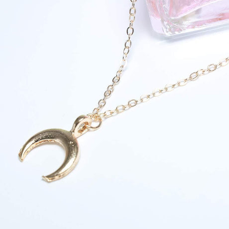 Boho Multilayer Moon Sequins Gold Necklace: Trendy Jewelry - Shop N Save