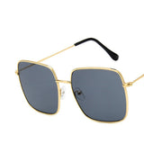 Girls Fashion Gold Frame Sunglasses - Dark Gray - Shop N Save