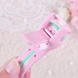 Women Makeup Tool Portable Eyelashes Curlers - Pink - Shop N Save