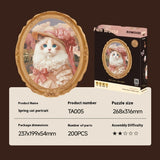 World Shaped Puzzle Photo Frame
