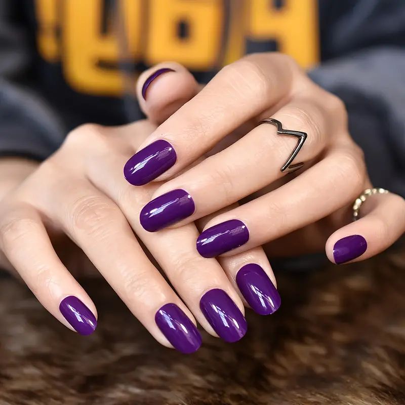 Make Beauty Nail Polish Gel Effect - Purple (116)