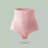 Women High Waisted Cotton Underwear - Green
