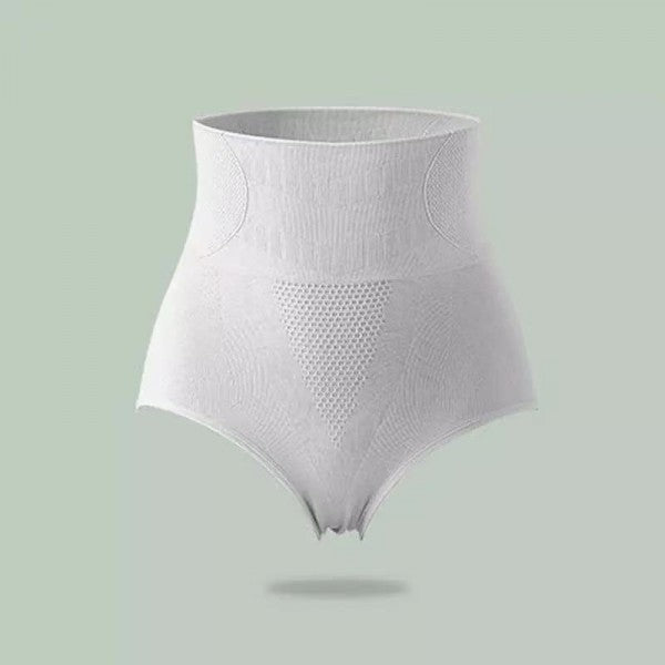 Women High Waisted Cotton Underwear - Skin
