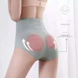 Women High Waisted Cotton Underwear - Green