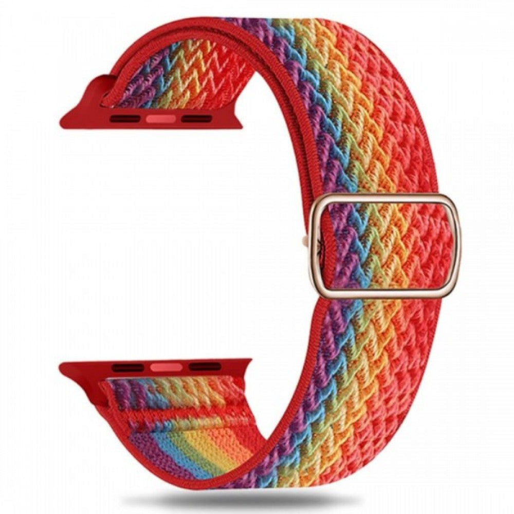 Nylon Loop Strap For Apple Smartwatch Belt Green